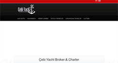 Desktop Screenshot of cebiyacht.com